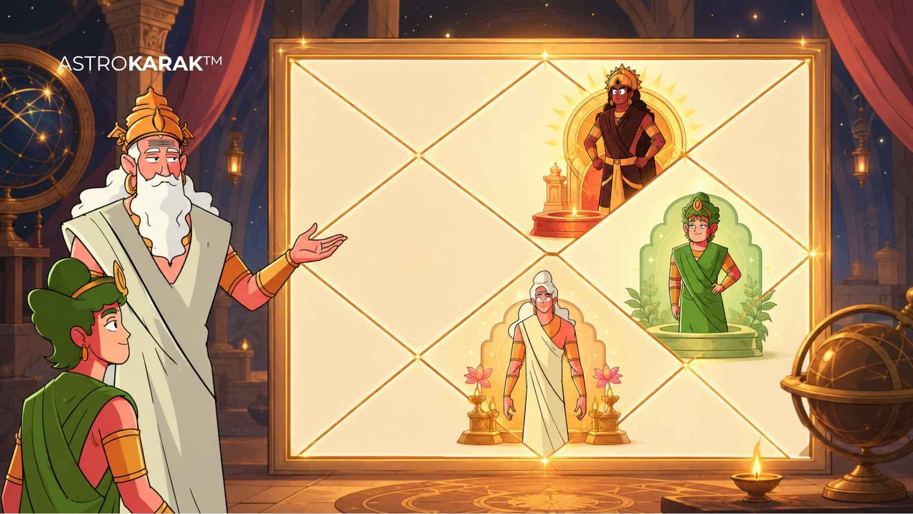 Mūlatrikoṇa in Vedic Astrology: The Root Seat of Planetary Strength