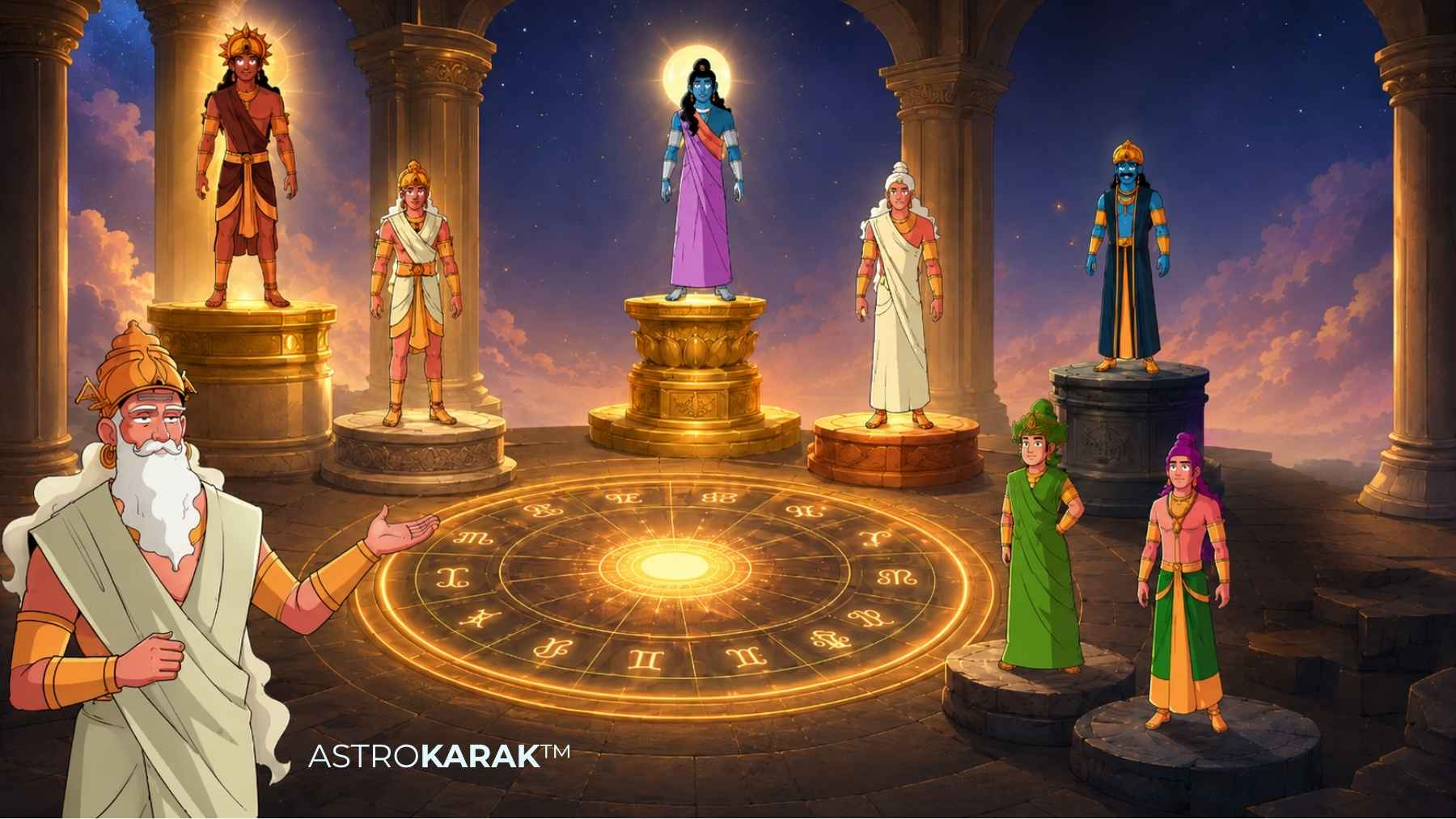Planetary Dignity in Vedic Astrology: The Complete Guide