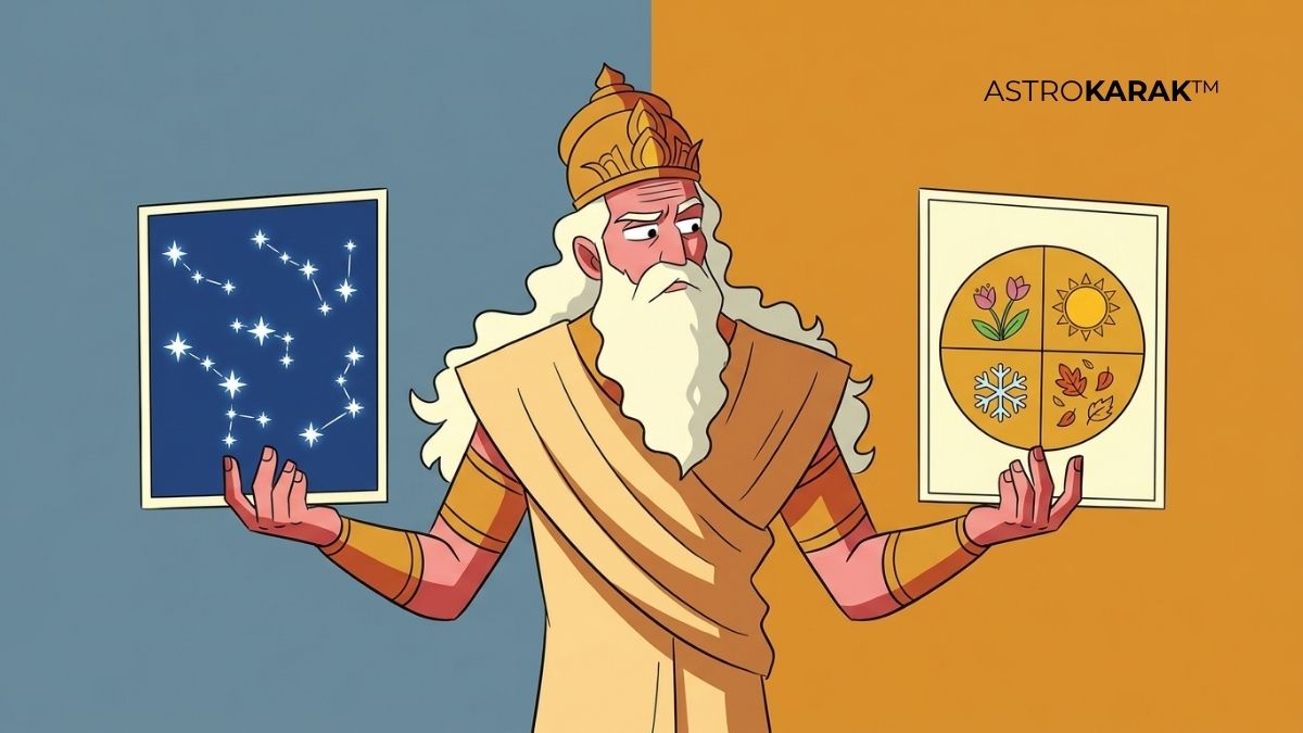 Tropical vs Sidereal Astrology: Why Your Signs Differ